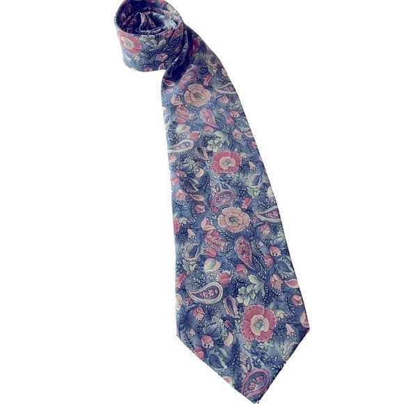 Stafford Country Collection Silk Tie Unisex 57" long - Picture 1 of 4